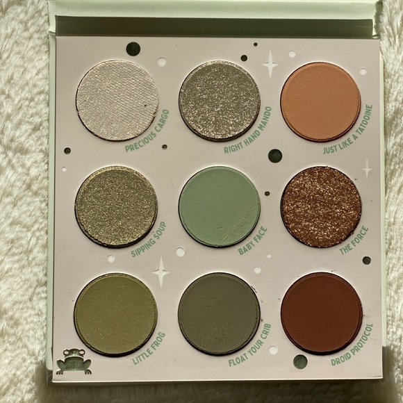ColourPop Mandalorian The Child Eyeshadow Palette - Picture 2 of 6